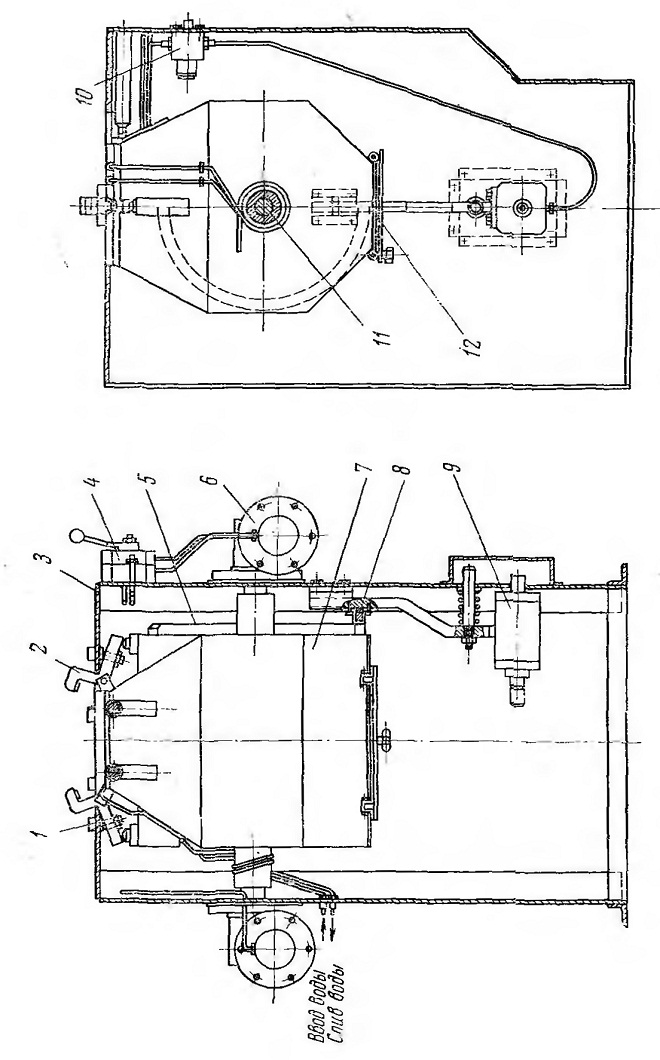 Машина для механизации процесса изготовления оболочковых стержнейнасыпным способом