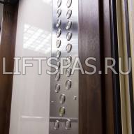 Кнопки на панели приказа в лифте Атлант