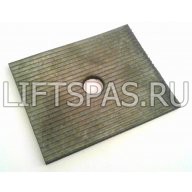 Прокладка под вкладыш для лифта ORONA 90x73 T-9 1 отв..