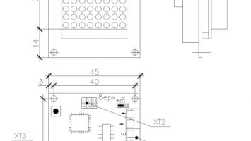 Индикатор лифтовой LS 740.01 M8x8