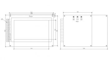 Индикатор лифтовой LS 740.06 TFT